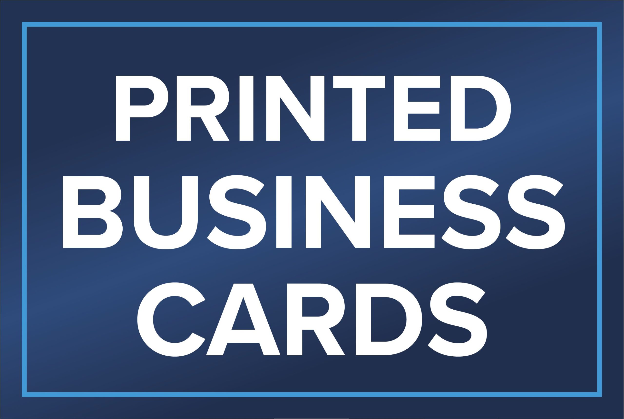Business Cards-Printed
