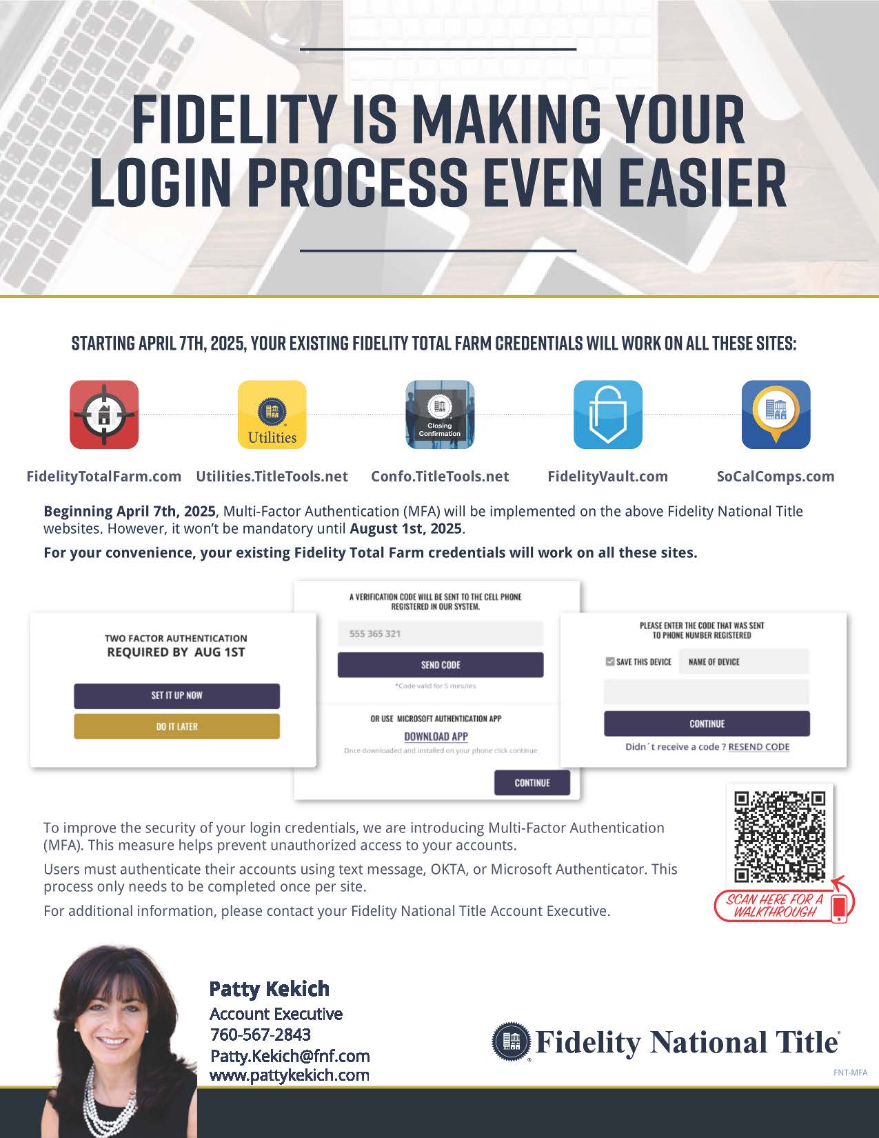 Single Sign On SSO Multi Factor Authentication MFA Log In Change