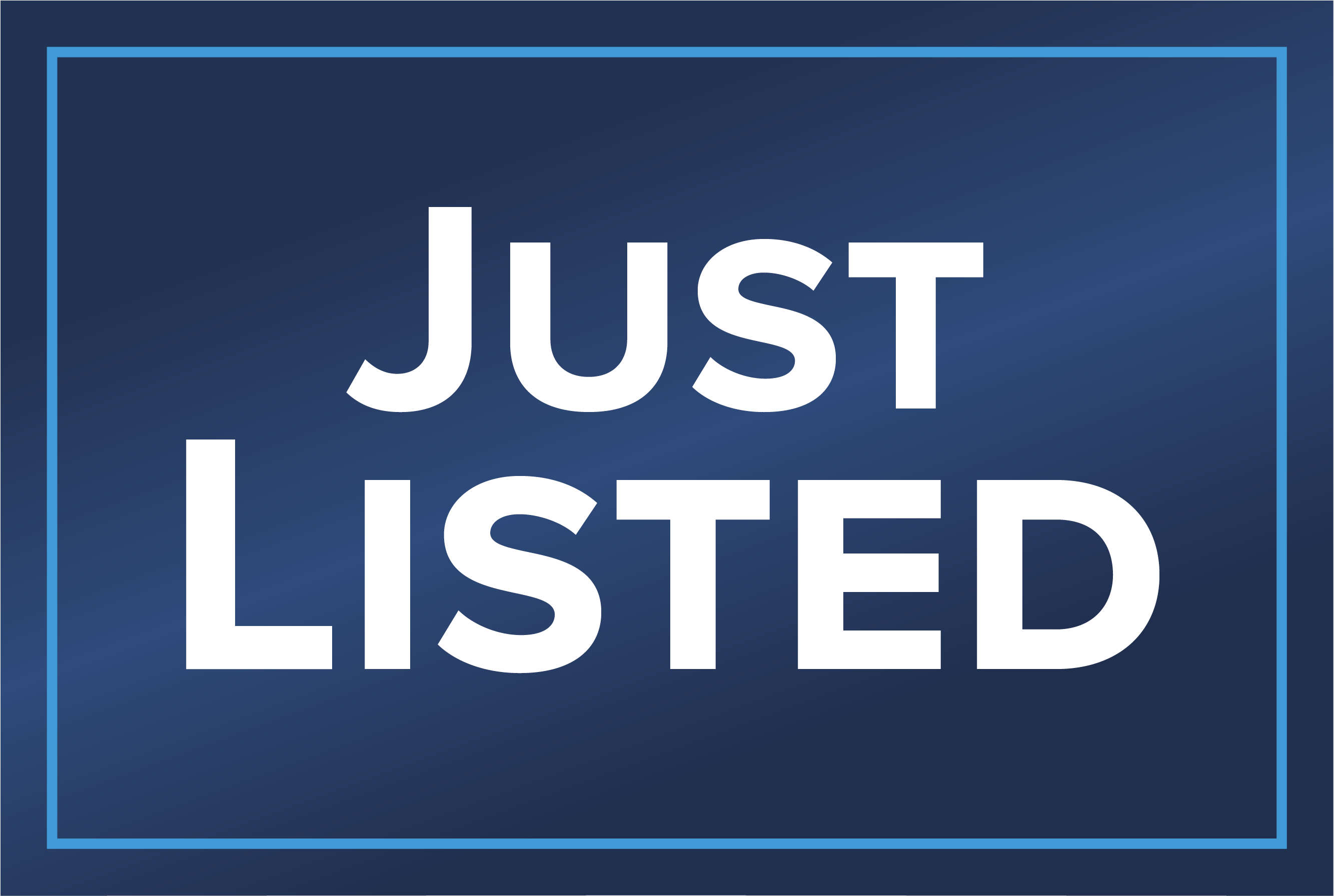 Just Listed