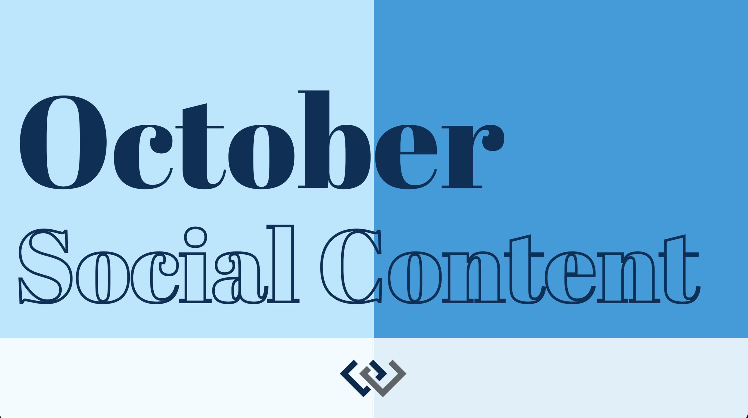 October Social Content